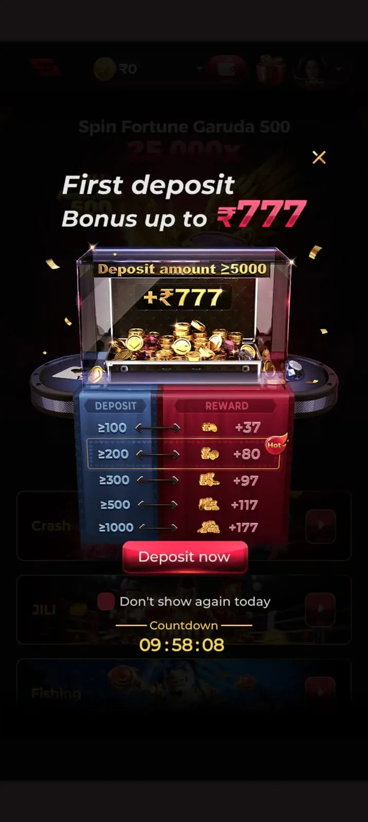IJ7 GAME DEPOSIT BONUSES