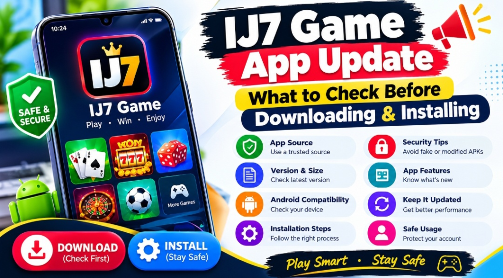 IJ7 GAME APP UPDATE